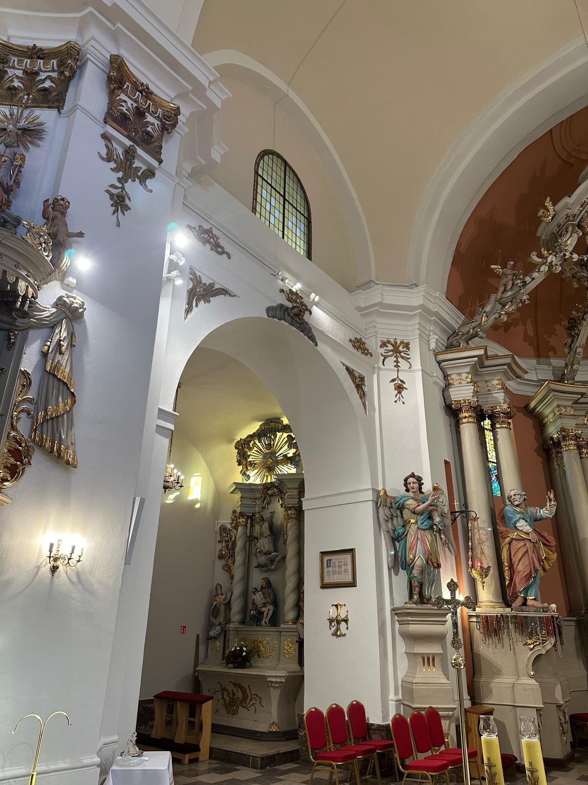 Wnętrze kościoła